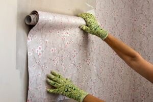 tips memasang wallpaper dinding