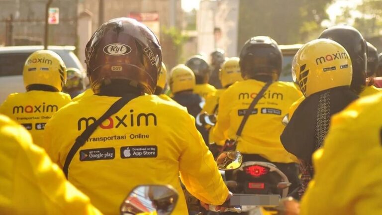 cara daftar Maxim Bike