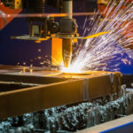 laser cutting metal